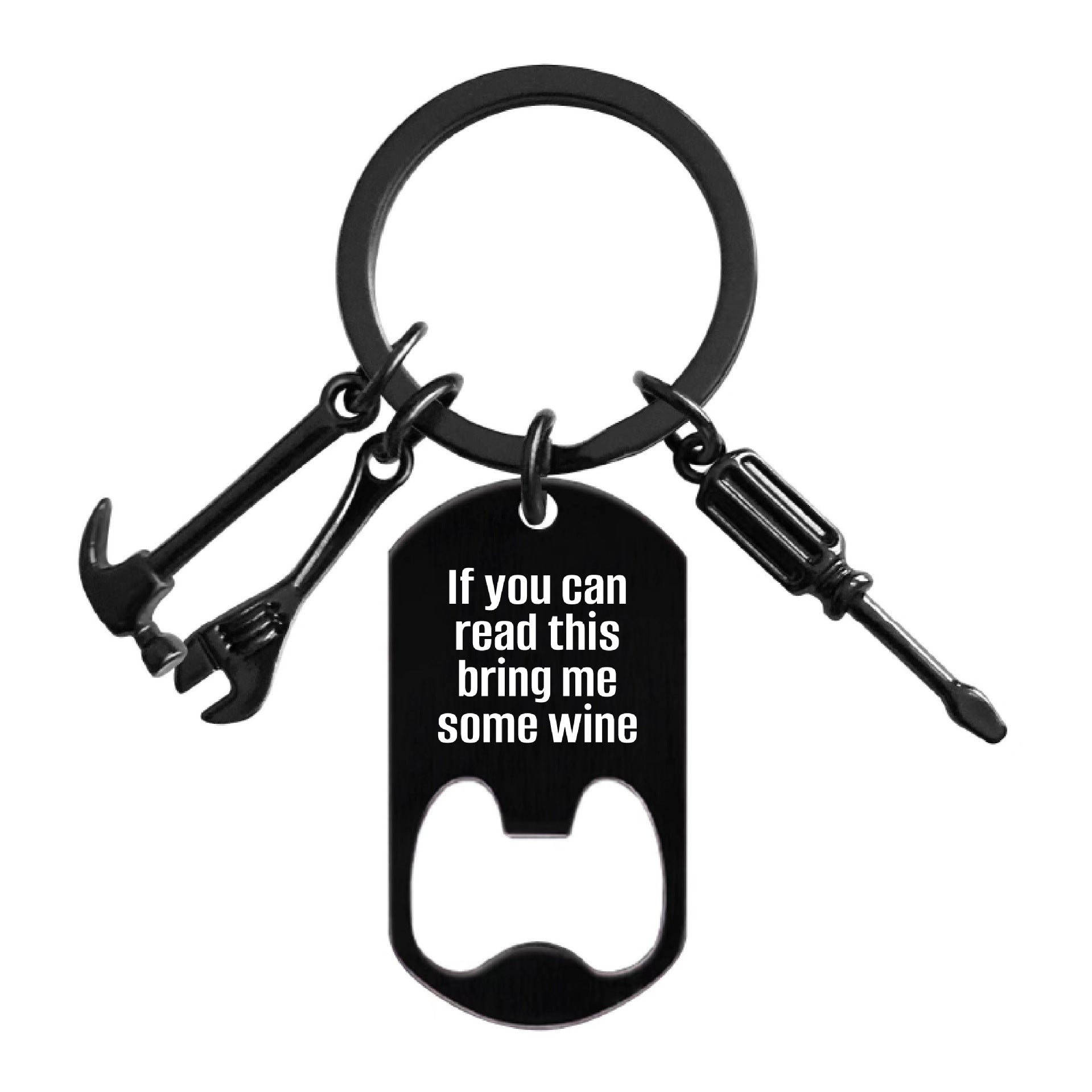 Wholesale Father's Day Gift Engraving Metal Keychain